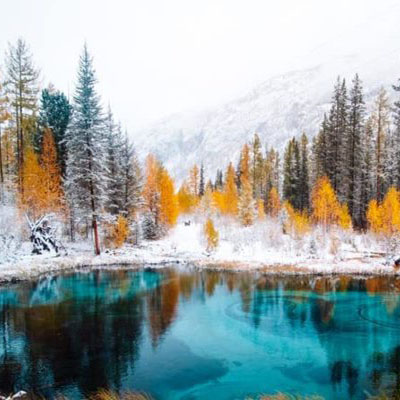 BA03 Atardecer en la Taiga